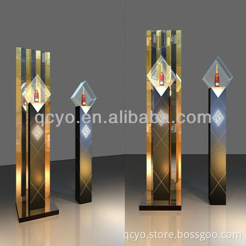 QCY-Z-J027 attractive and high quality beer bottle display shelf